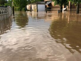 inondation à Marbaix